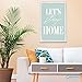 Let’s Stay Home Sign Stencil | Perfect for Painting On Wood, DIY French Country Home Decor Calligraphy Signs, Rustic Decor for Farmhouse, Fixer Upper, Joanna Gaines, Magnolia Style