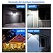 Abakoo Outdoor Solar Lights, RV Motion Sensor Light, 102 LED Motion Sensor LED Light Waterproof Bright Wide Lighting for Front Door RV Garage Deck Porch