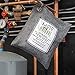 MOSO NATURAL Air Purifying Bag 500g. Odor Eliminator, Odor Absorber for Kitchens and Bedrooms. Charcoal Color