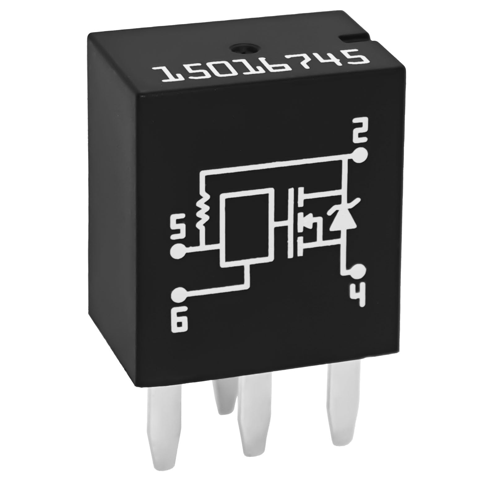 Relay 15016745, 601-218 RY560 4-Pin Headlight