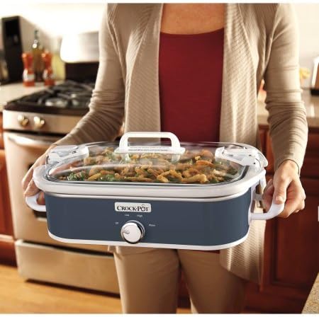 Crock-Pot Casserole Crock 3.5-Quart Slow Cooker in Charcoal