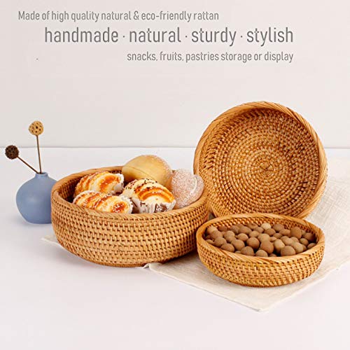 amololo-Hadewoven-Round-Rattan-Fruit-Basket-Wicker-Food-Tray-Weaving-Storage-Holder-Dinning-Room-Bowl-3-Size-Kit