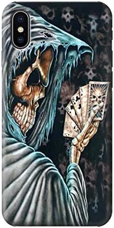 Amazon Co Jp Jp0748ipx 死神 死ポーカー Grim Reaper Death Poker Iphone X ケース 家電 カメラ