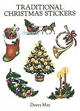 Traditional Christmas Stickers: 20 Pressure-Sensitive Designs (Dover Stickers) by 