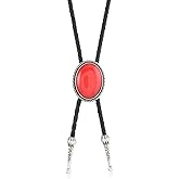 Zinmilin Bolo Tie for Men Women, Bolo Ties Mens Bolo Tie Supplies Cowboy Accessories for Men