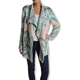 RENEEC. Women's Open Front Long Sleeve Warm Knit Chunky Winter Outwear Cardigan Sweater