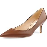 JOY IN LOVE Women's Shoes Low Heels Pointy Toe Kitten Heel Daily Pumps