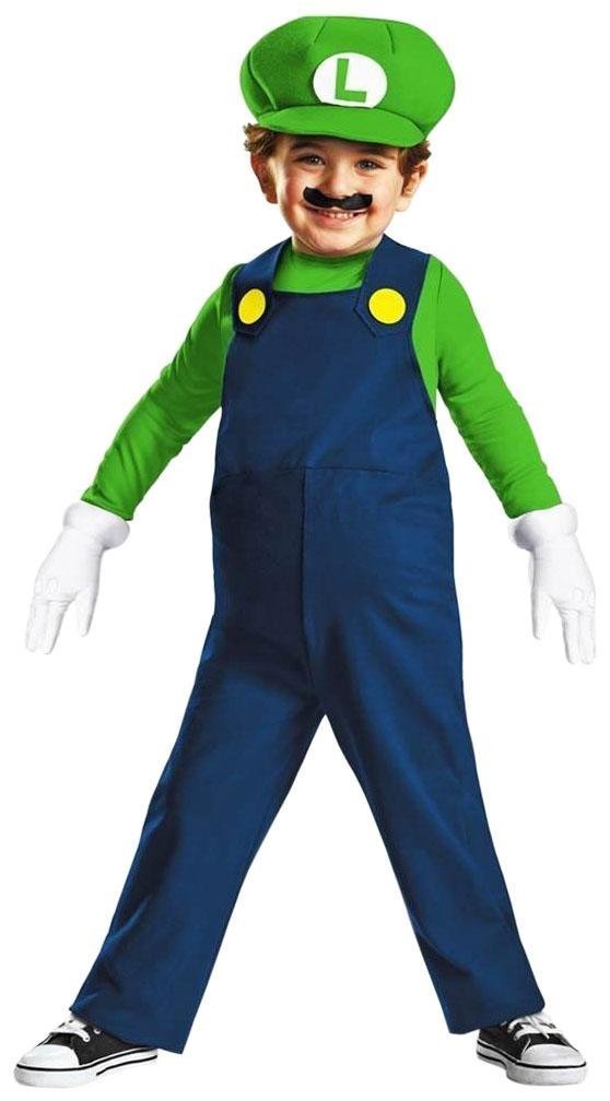 Photo 1 of Nintendo Super Mario Brothers Luigi Boys Toddler Costume, Small/2T
