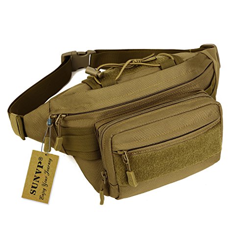 Huntvp military hip fanny pack tactical waist bag packs…