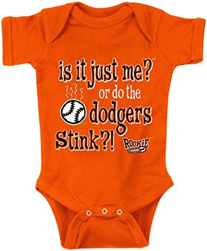 SF Baseball Fans. is It Just Me? (Anti-LA) Orange Onesie (NB-18M) or Toddler Tee (2T-4T)