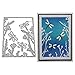 shengyuze 1 Pc Silver Dies Card Crafting from China Dragonfly Plant Metal Cutting Dies for Card Making Clearances DIY Dies Cut Scrapbooking Paper Cards Craft Stencil