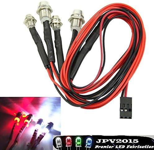 Genuine JPV2015 Product - 4 LED 2W2R-CHZ RC LIGHT KIT - Premium Quality - exclusively by JPV2015