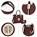 Women's Designer Handbags Tote Bag Satchel handbag Shoulder Bags Tote Purse(BR)