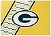 Duck House Sports Green Bay Packers Tempered Glass Cutting Board