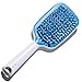 Goody Quikstyle Detangling Paddle Brush - Absorbent Microfiber and Vented Back Helps Dry Hair Faster - Detangler Comb is Pain-Free Hair Brush Ideal for Thick & Medium to Long Hair