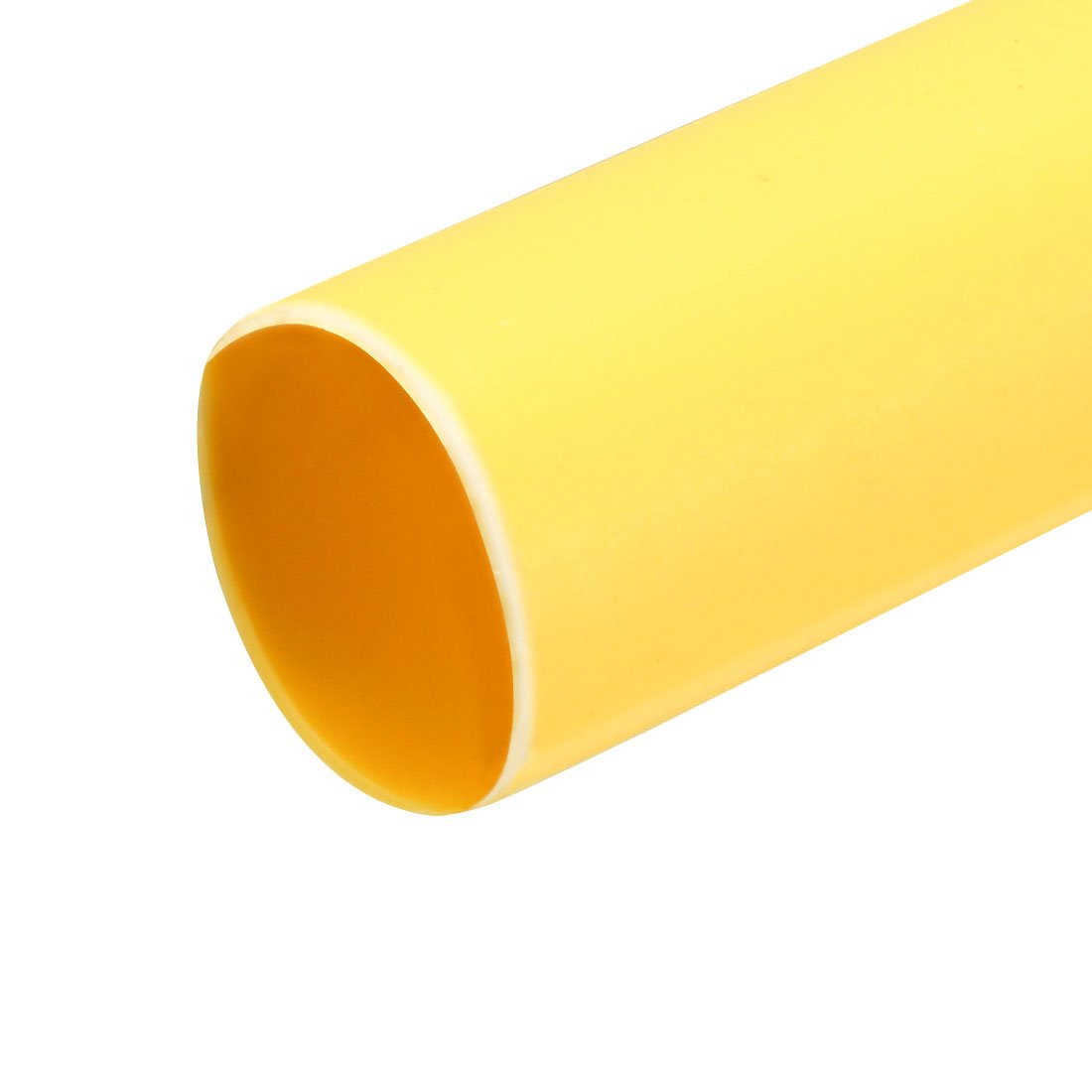 sourcing map Heat Shrink Tubing 3/16"(5mm) Dia 2:1 Heat Shrink Wrap Cable Sleeve Tube 5m Yellow