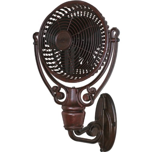 Fanimation Old Havana Outdoor Wall Mounted Fan - Rust