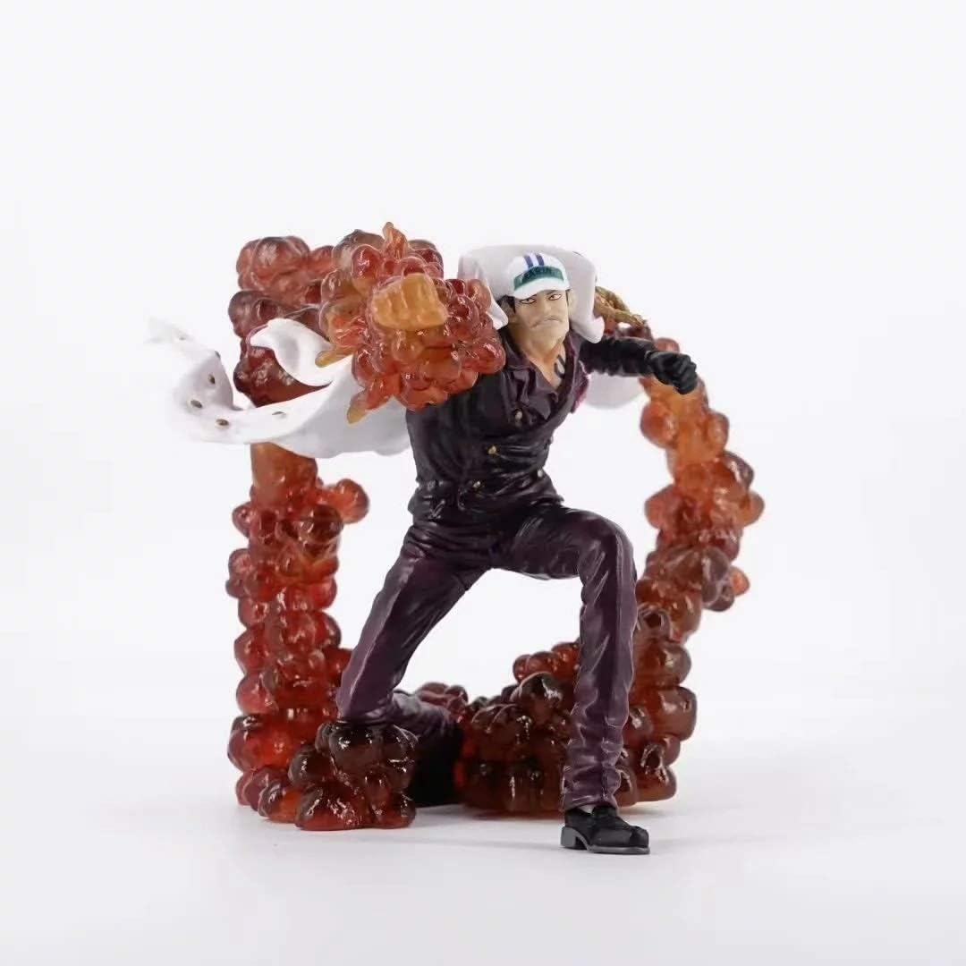 Amazon Co Jp Sakazuki Pvcアニメワンピースモデル アニメスタチューコレクションシリーズデスクトップデコレーションモデル サカズキ 22センチメートル Dccrbr ホーム キッチン