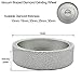 SHDIATOOL 3 Inch Profile Hand Diamond Wheel Height 20mm Flat Edge Grinding for Stone Marble Granite Rock