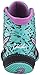 ASICS Men's Cael V7.0 Wrestling Shoe, Black/Orchid/Turquoise, 9 M US