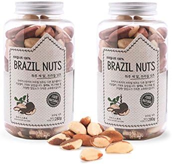 [Wooriga] Package) Brazil Nuts 280g x 2Packs /Total 20 ounce -Super food-