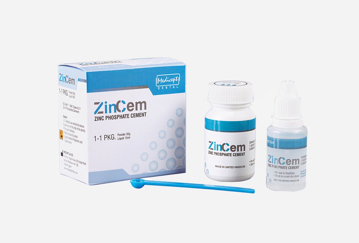 Buy ZINCEM Zinc Phosphate Cement 30g/15ml by Medicept Online at Low