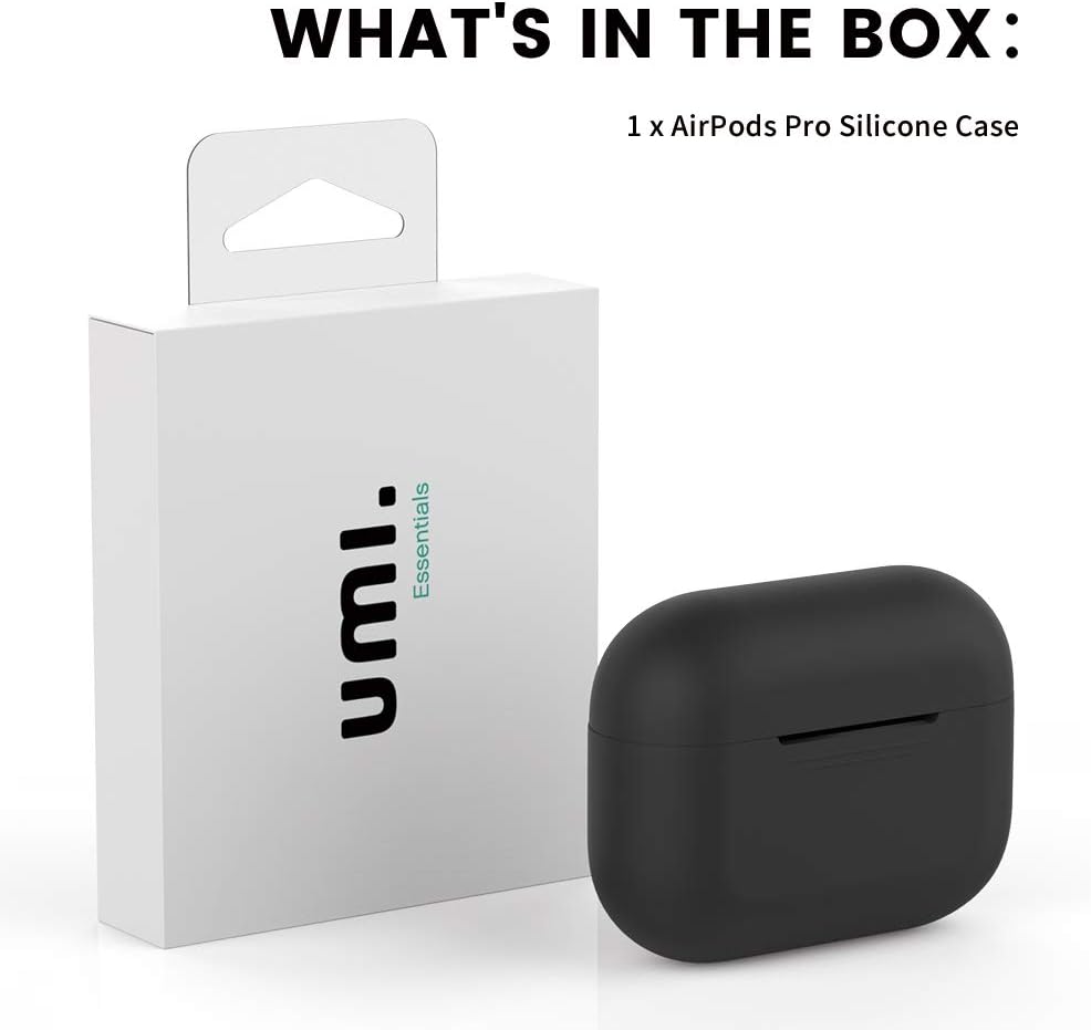 Umi Airpods Pro Case Protective Cover Silicone Black Front Led Visible  Ultra-Thin Case Skin Compatible With Apple Airpods Pro 2019 Release DIY \u0026  Tools Hardware umoonproductions.com