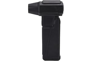 Cryfokt Portable Compressed Air Duster 130000RPM 4000mAh for, 4 Gear Adjustable Dust Blower with LED Light for Electronics Ma