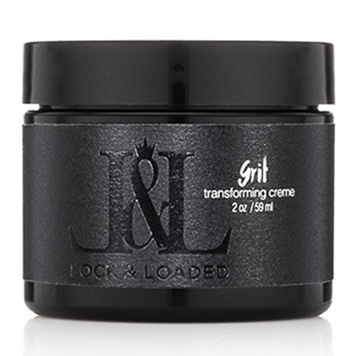 Grit Transforming Creme 2 Oz Strong Hold Pomade For Men