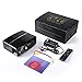 Portable Projector, Distianert Video Projector Home Theater Projector HD Projector Outdoor/Indoor Projector Support 1080P via USB TV Laptop Game Android iPad iPhone for Home Cinema Theater