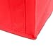 Simply Green Solutions - Reusable Grocery Bags, Wide Tote Bags with 20-Inch Reinforced Handle, Shopping Bags for Groceries, Reusable Gift Bags with Handles, 13 x 15 x 10, Pack of 10, Red