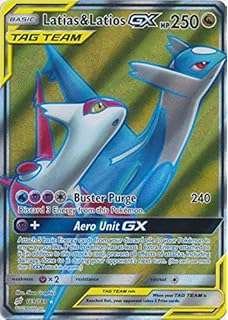 Amazoncom Latias Latios Gx 190181 Secret Rare