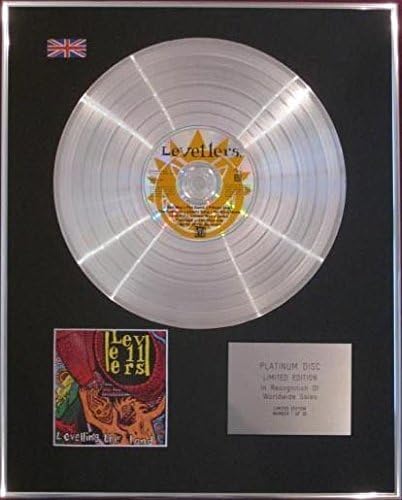 LEVELLERS- Limited Edition CD Platinum Disc- LEVELLING THE LAND