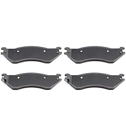 cciyu D702 Rear Semi-Metallic Disc Brake Pads Kit