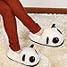 Holidayli Novelty Lovable Panda Household Spring Soft Plush Antiskid Indoor Home Slippers