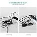 Nylon Zip Ties Heavy Duty- 7 Inch 100 Pieces,Tensile Strength, Ultra Strong Plastic Wire Ties, Multi-Purpose Self Locking Cable Ties.White