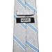Cufflinks Inc. Marvel Comics Gray and Blue Stripe Men's Tie