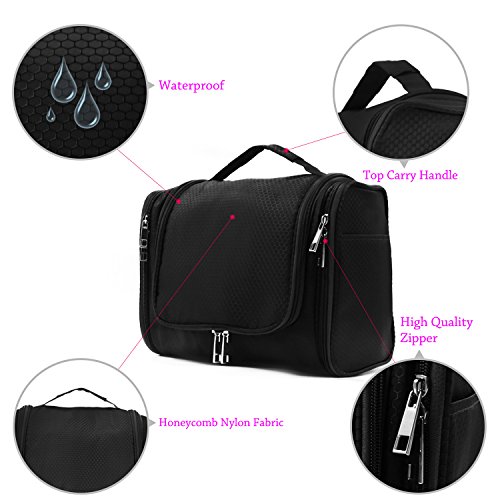 2 Capacity+Waterproof+Lightweight+Organizer+Toiletries