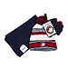 Canada Weather Gear Blue 3 Piece Winter Set - Beanie Hat, Gloves, & Scarf