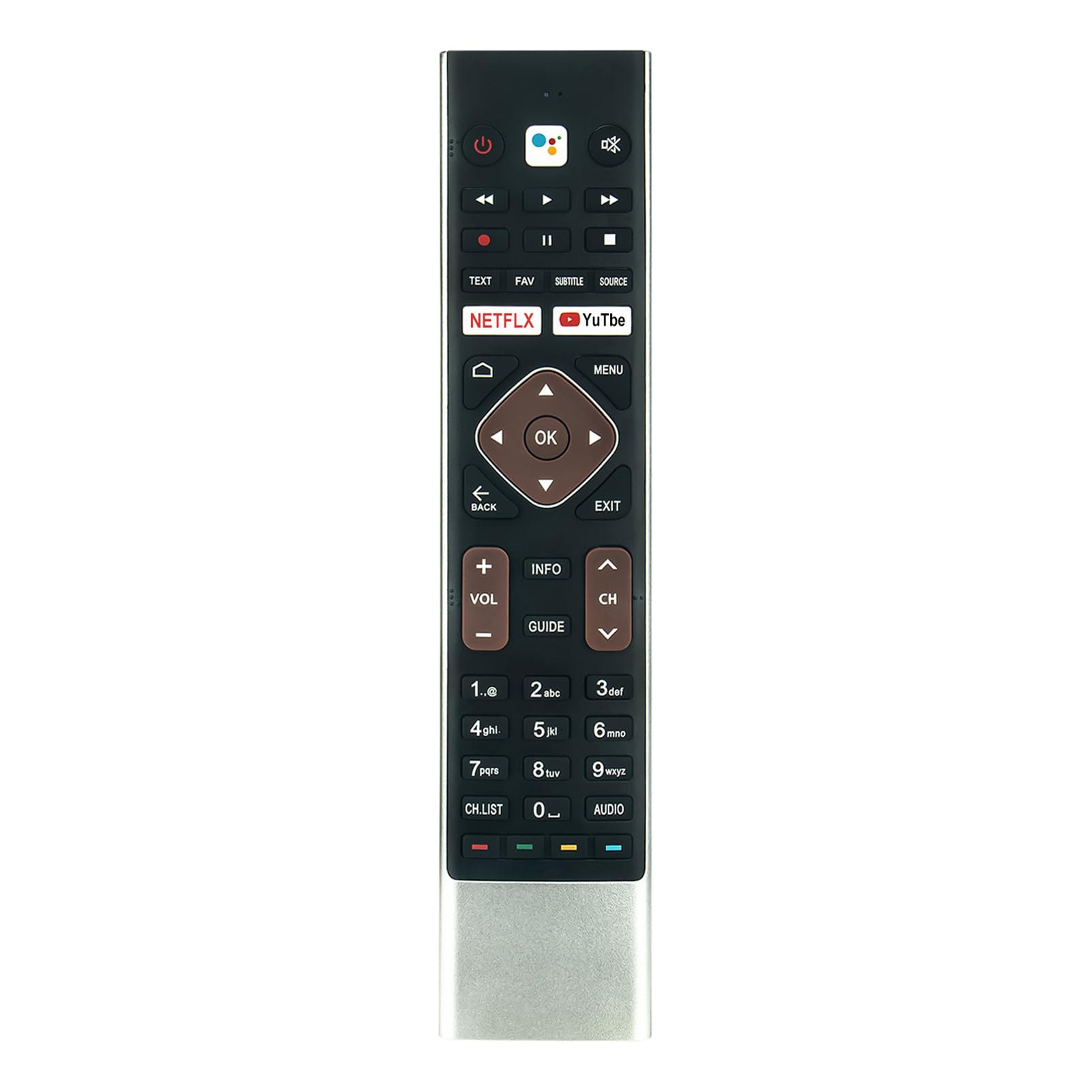 VINABTY Replacement Voice Remote Control Compatible with QBELL TV QT55GX23 QT65GX93 QT50GX93 QT32GX93