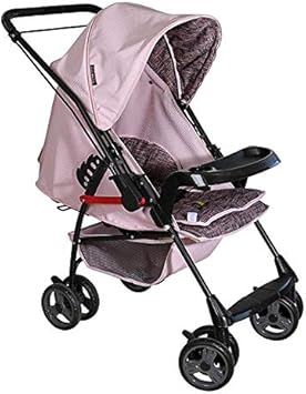 Carrinho De Bebe Milano Reversivel Ii Bf Galzerano Grafite Rosa Amazon Com Br