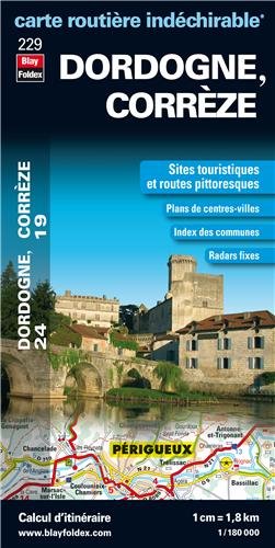 dordogne correze 229 by (Paperback)