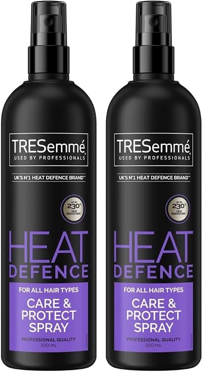 TRESemmé Care & Protect Heat Defence Spray 300 ml Pack of 2 UK