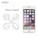 iPhone 6/iPhone 6s Screen Protector, KABB Tempered Glass, HD Clear Shatterproof Surface ,9H Hardness with Oleophobic Coating Anti-Fingerprint for iPhone 6/6s (4.7