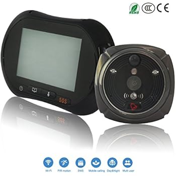 Amazon.com : Funxwe Smart 3.7" Touch Monitor WiFi Doorbell