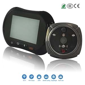 Amazon.com : Funxwe Smart 3.7" Touch Monitor WiFi Doorbell