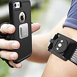 DYTesa Universal Womens Running Armband Quick Mount Suit iPhone 7/6/6s Plus, Galaxy S6/S7 Edge, Note 5/4/3, Outdoor Sports Cellphone Holder Sweatproof Gym Arm Bag with Magnet and Buckle Lock