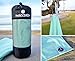 Large Microfiber Travel Towel with Carrying Bag & Hanging Loop, Best for Camping, Hiking, Hot Yoga, Bath & Beach, Quick Dry Towel Premium Fabric Absorbs Sweat & Water