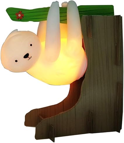 Amazon Co Jp Marsgeek ナマケモノ ライト 可愛い 動物 ナマケモノ頭 なまけもの おもちゃ 癒し ベッドルーム 间接照明 雰囲気作り小夜灯 枕元灯 寝室 子供用 彼女へ 誕生日やクリスマスや新年など 人気 プレゼント ホーム キッチン