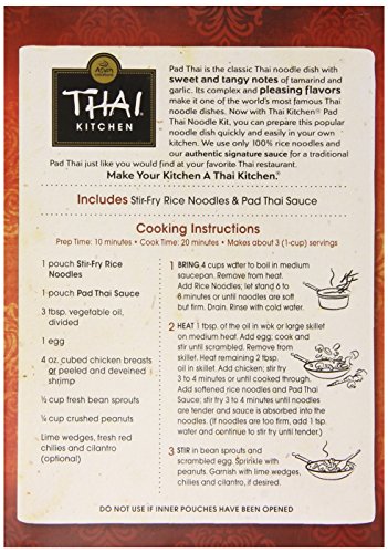 Thai Kitchen Gluten Free Pad Thai Noodle Kit 9 Oz Buy Online In